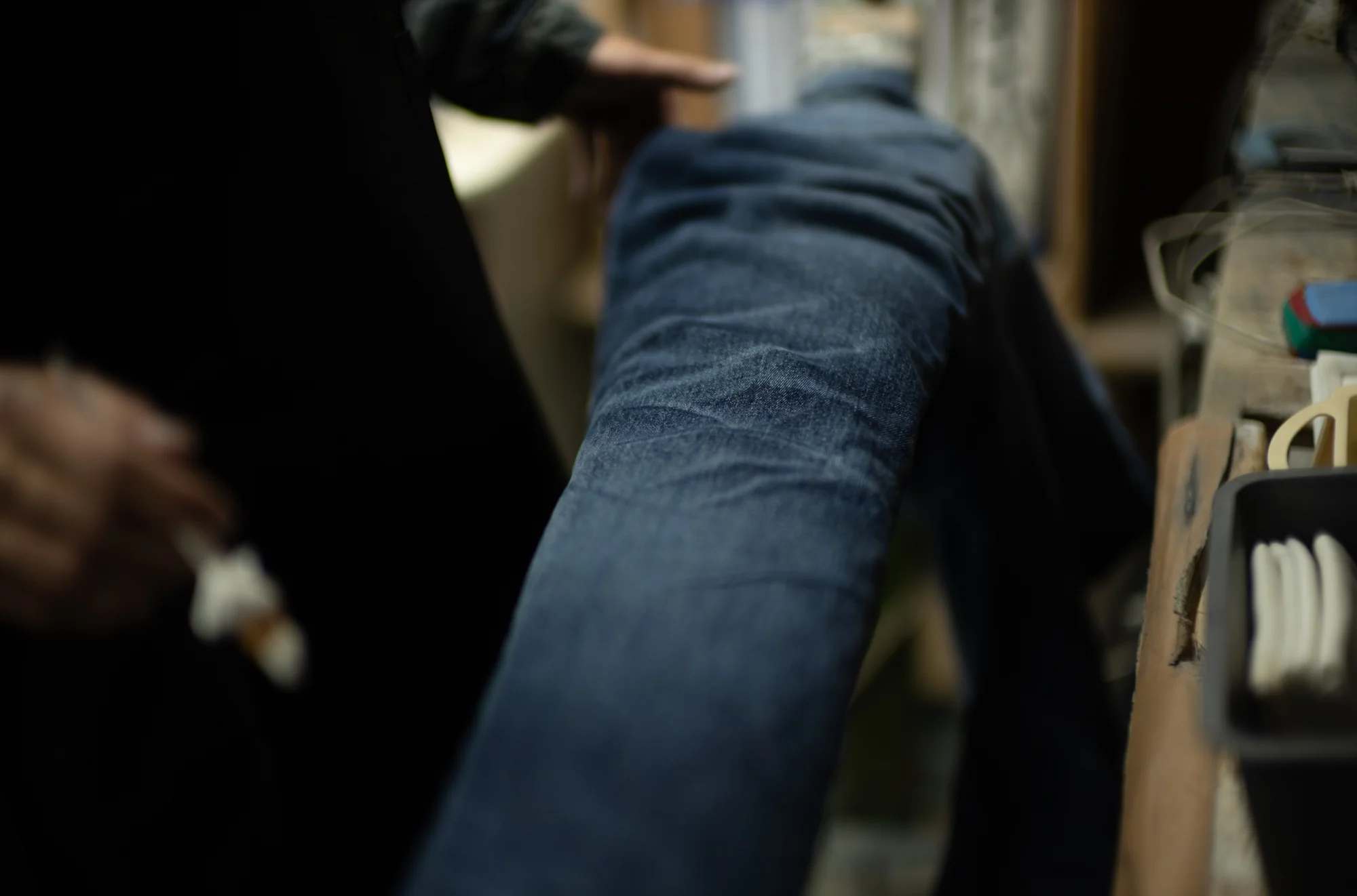 【Fat Cat Records】 Faded S40's Jeans 14oz - Image 28