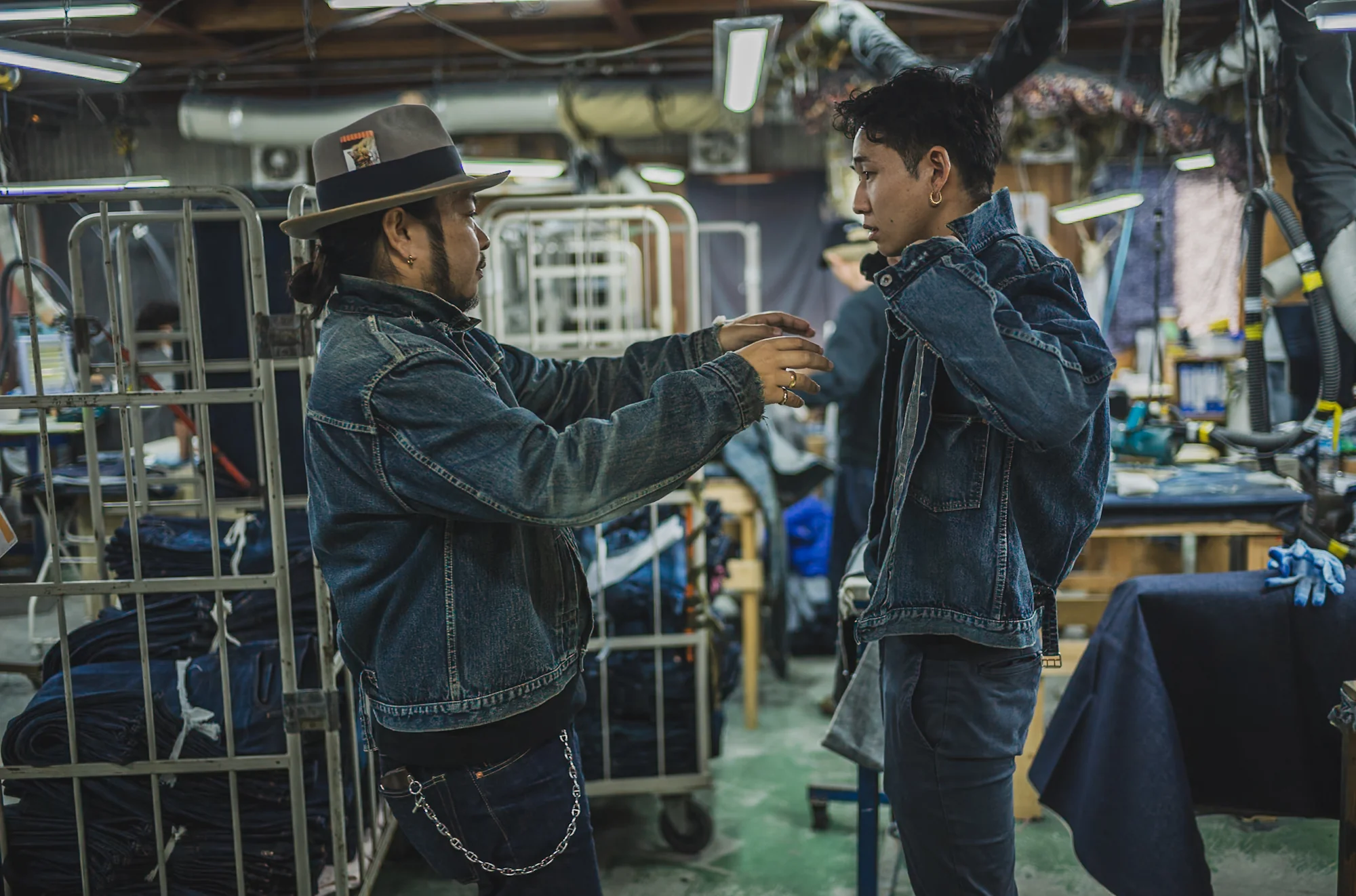 【Fat Cat Records】 Faded S40's Jeans 14oz - Image 29