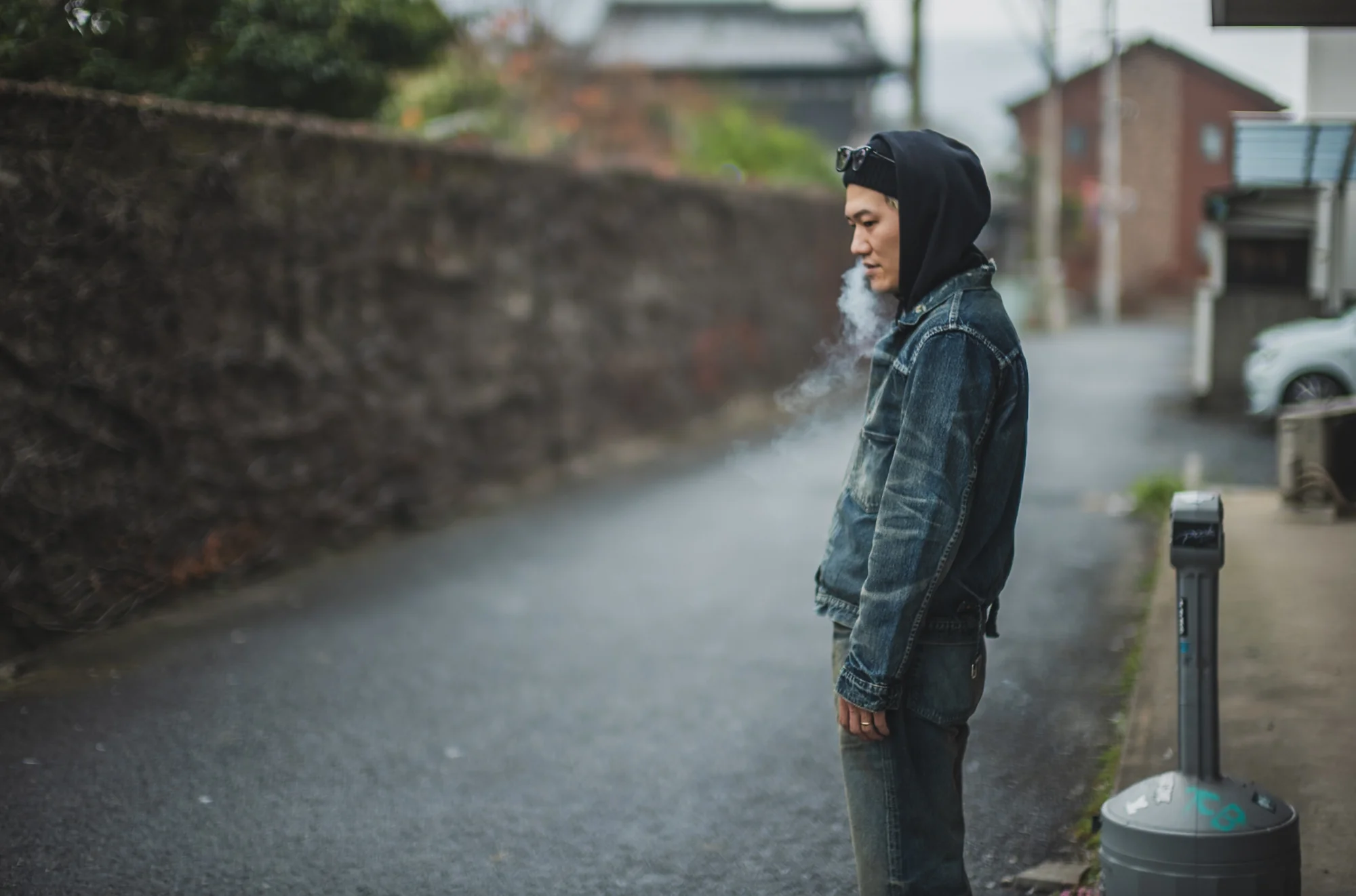 【Fat Cats Records】Faded S40's Jacket 14oz - Image 18