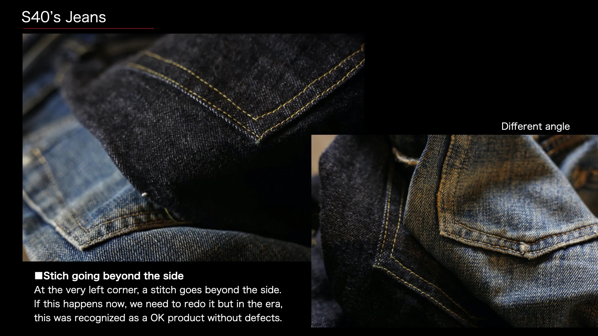 S40's Jeans 14oz - Image 10