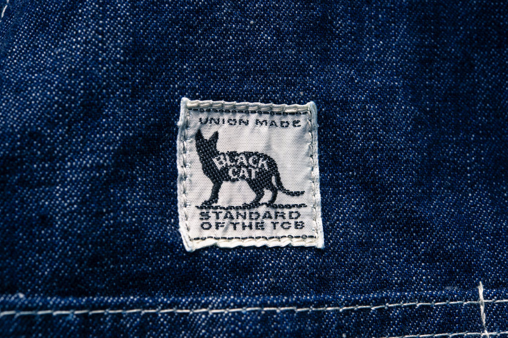 Black Cat Jacket Denim 10oz / One-Wash - Image 5