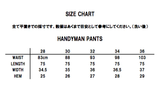 TCB Handyman Pants Hickory Stripe 10oz / One-Wash - Image 7